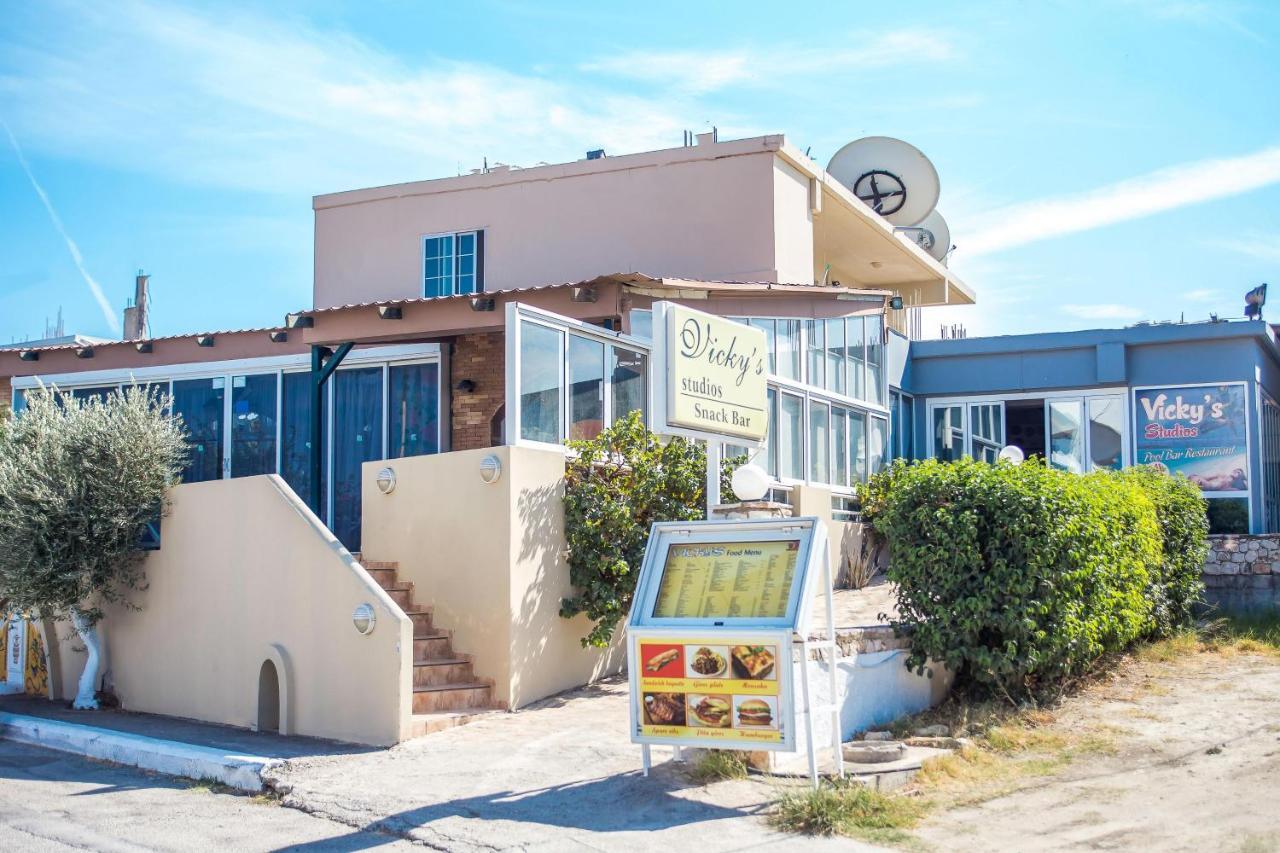 Vickys Studios Faliraki Rhodes City Exteriör bild