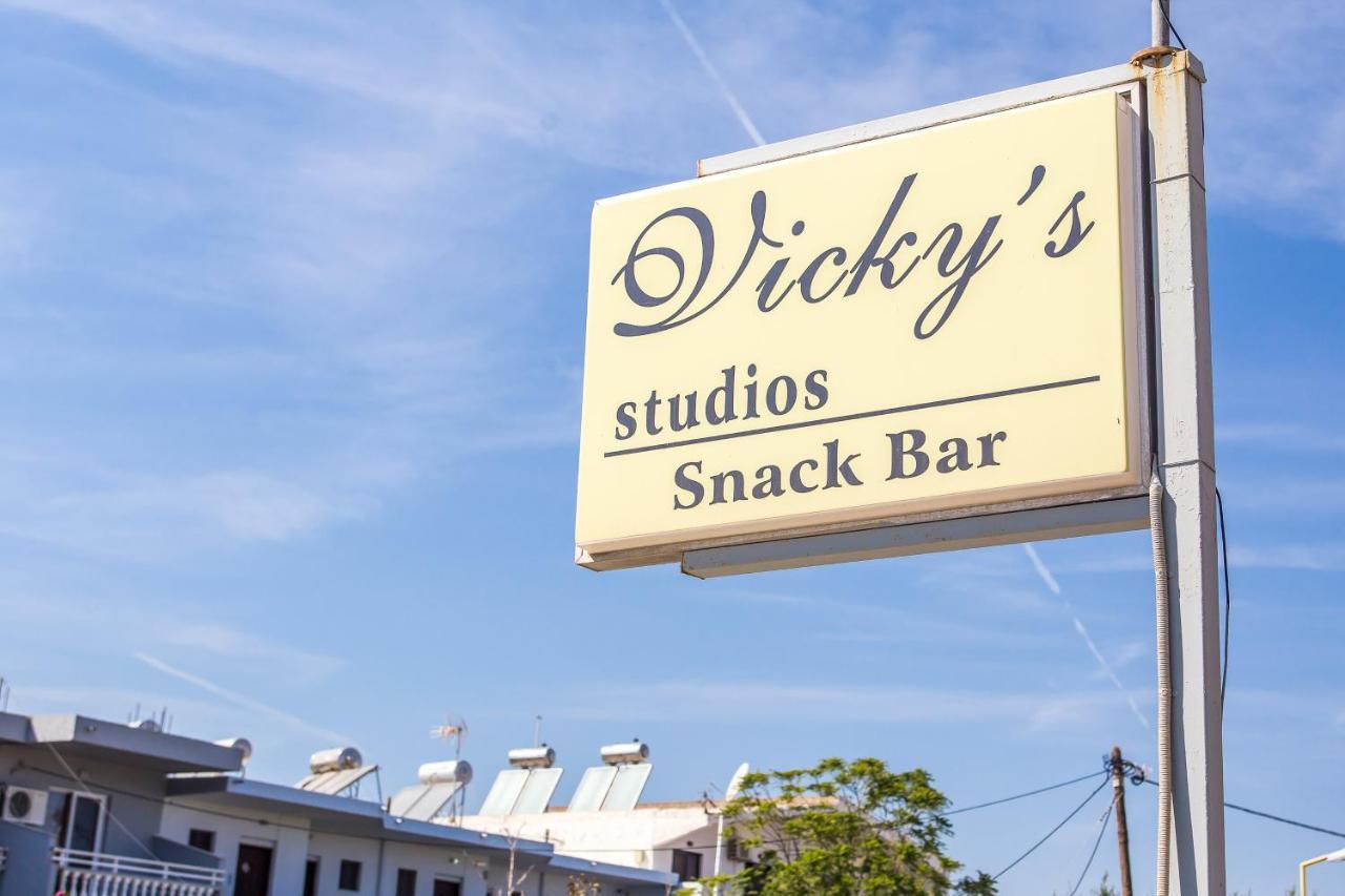 Vickys Studios Faliraki Rhodes City Exteriör bild