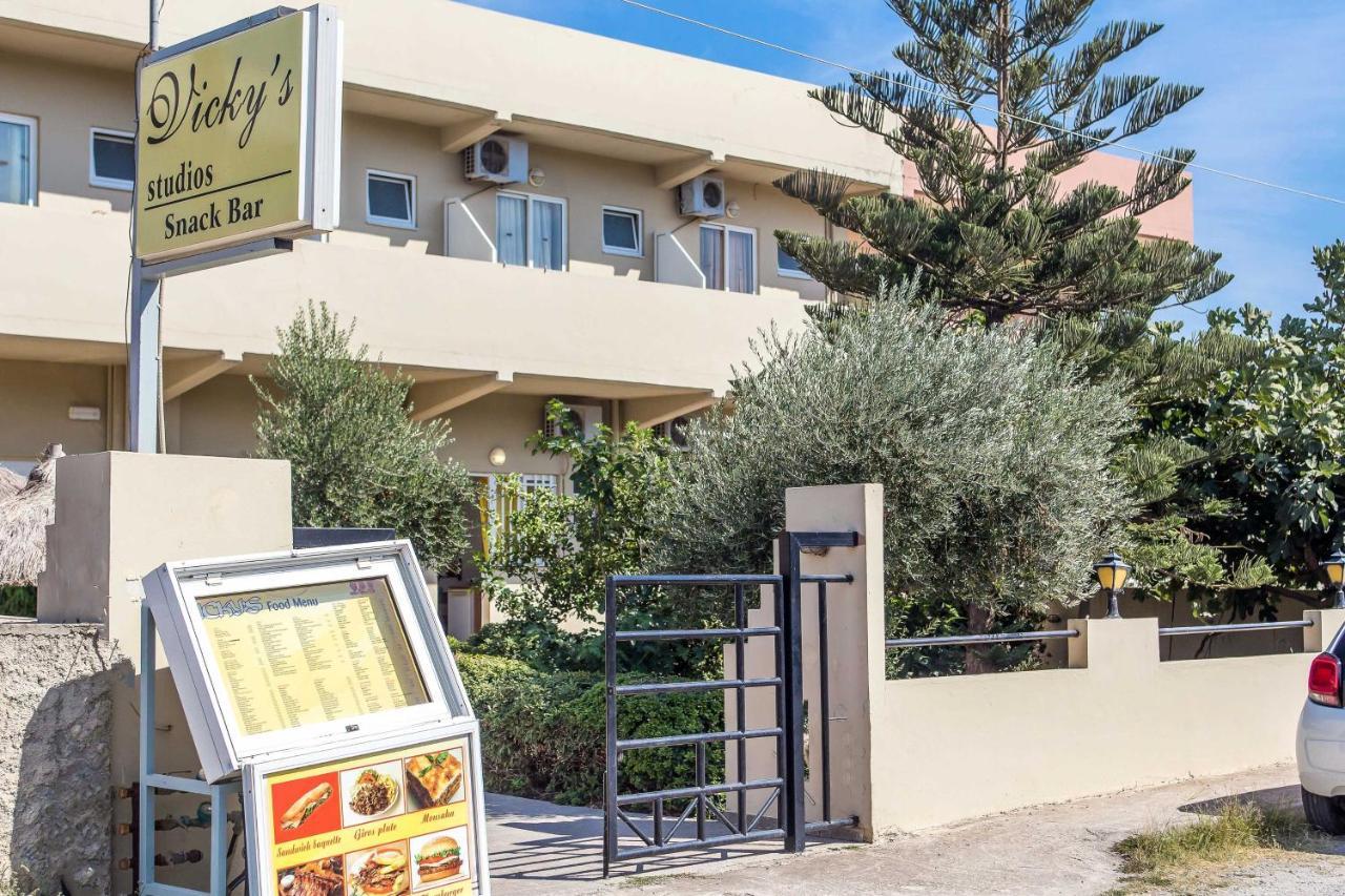 Vickys Studios Faliraki Rhodes City Exteriör bild